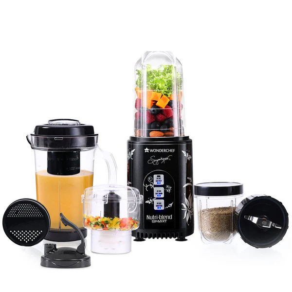 Nutri Blend Smart CKM Automatic Mixer Grinder with Dual Pulse Function 22000 RPM-100% Full Copper Motor